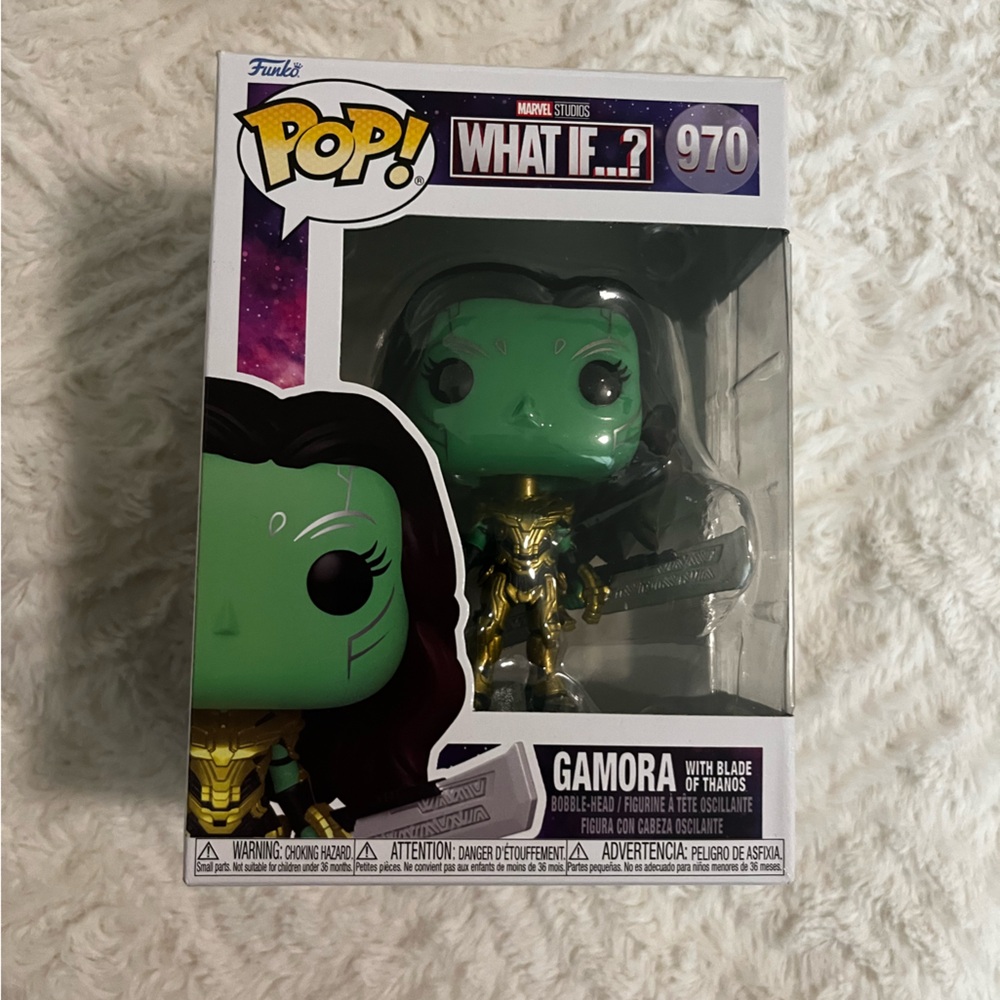 Funko Pop What If? Gamora with Green and Gold